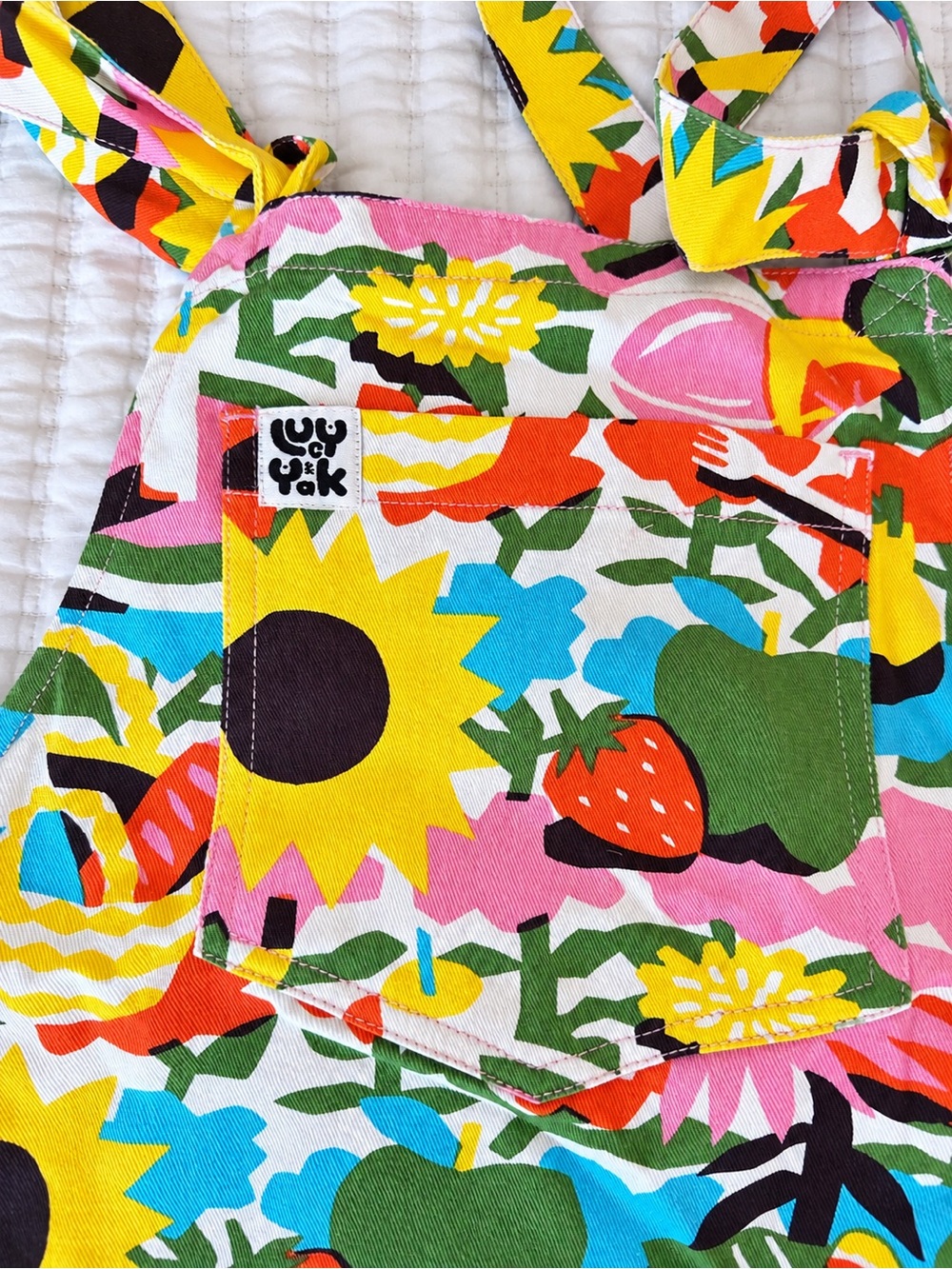 Lucy & Yak x Asahi Nagata Mini Pini Dress US 2 NWT Limited Edition - Picture 3 of 4